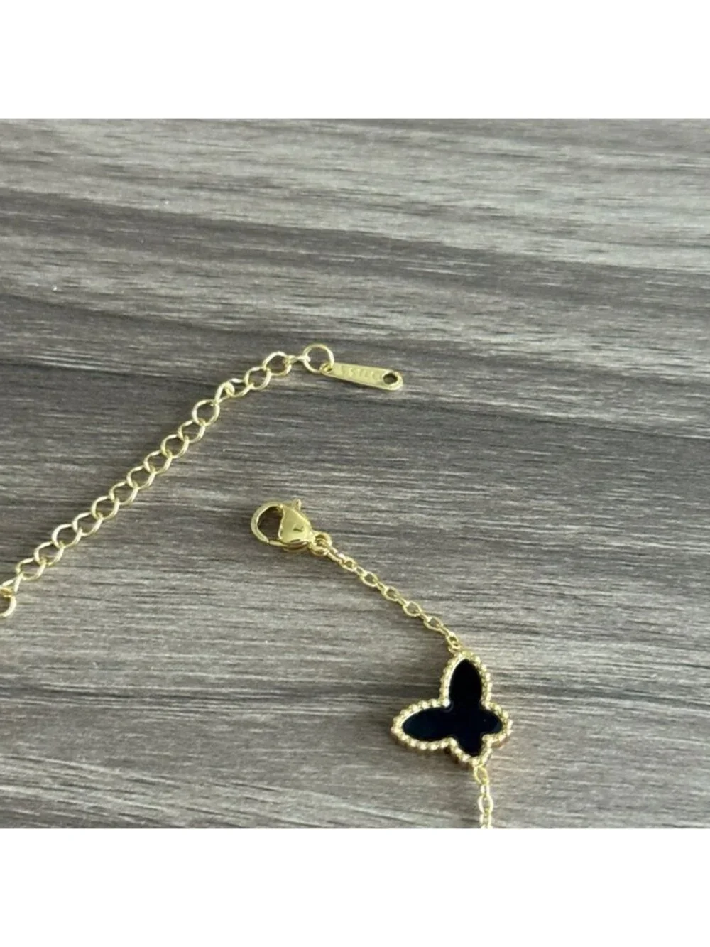 Black Butterfly Bracelet Q870